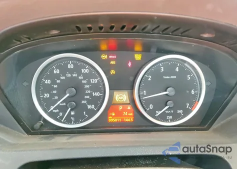 2005 BMW 645 Ci Automatic z USA, uszkodzony, nr VIN WBAEK73425B324843